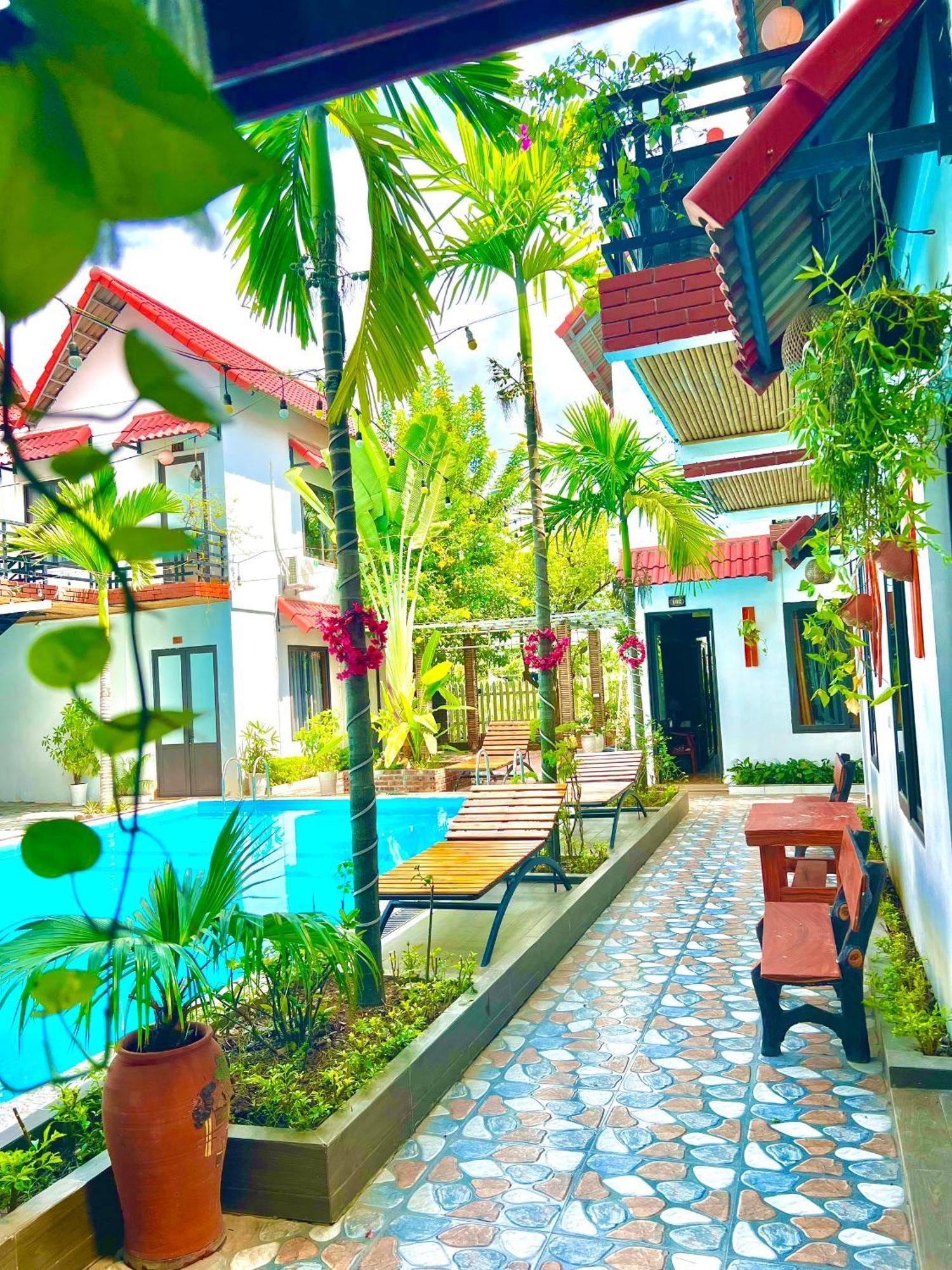 Vu Lam Tam Coc Golden Sun Villa מראה חיצוני תמונה