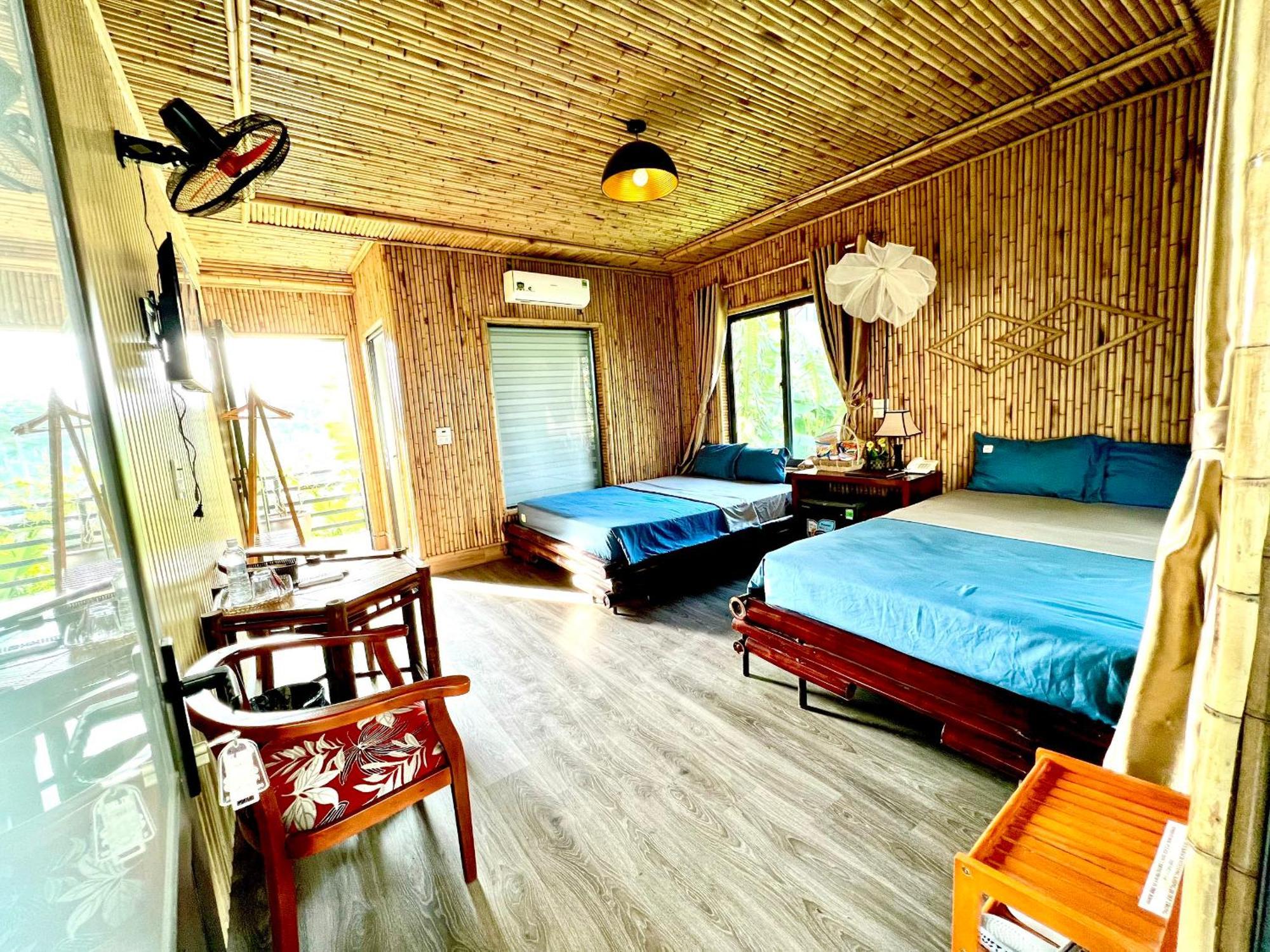 Vu Lam Tam Coc Golden Sun Villa מראה חיצוני תמונה