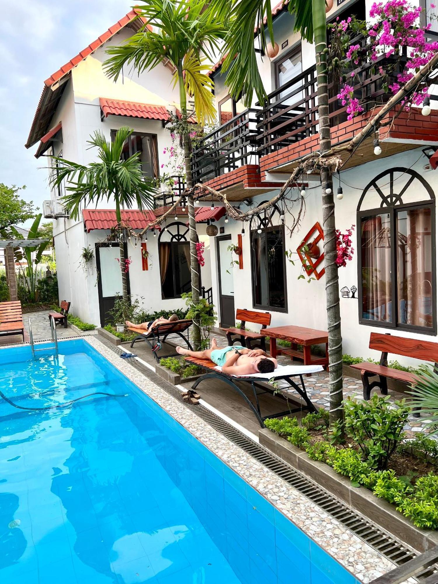 Vu Lam Tam Coc Golden Sun Villa מראה חיצוני תמונה
